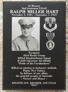 RALPH MILLER HART, PRIDE OF THE CORNHUSKERS, 42-40682, B-24D